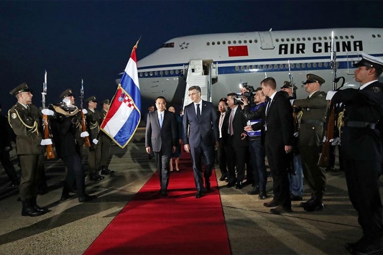 Kineski premijer doputovao u Zagreb