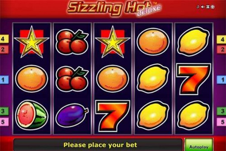 Play sizzling 7 slot machine