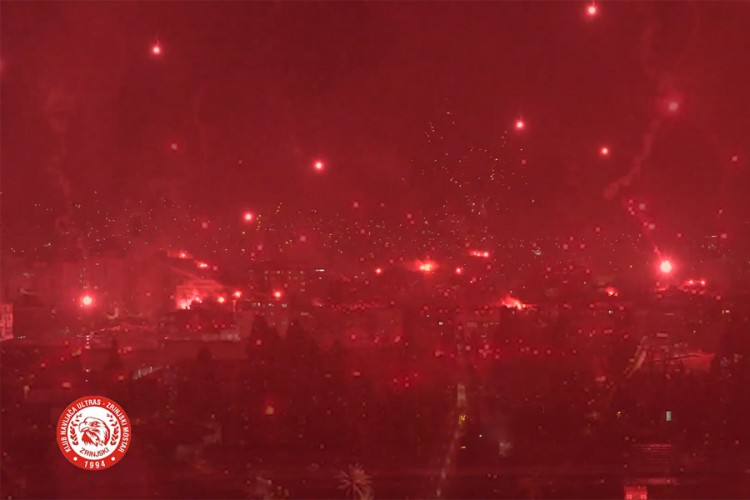 Pogledajte kako su Ultrasi osvijetlili Mostar za svoj 25. rođendan