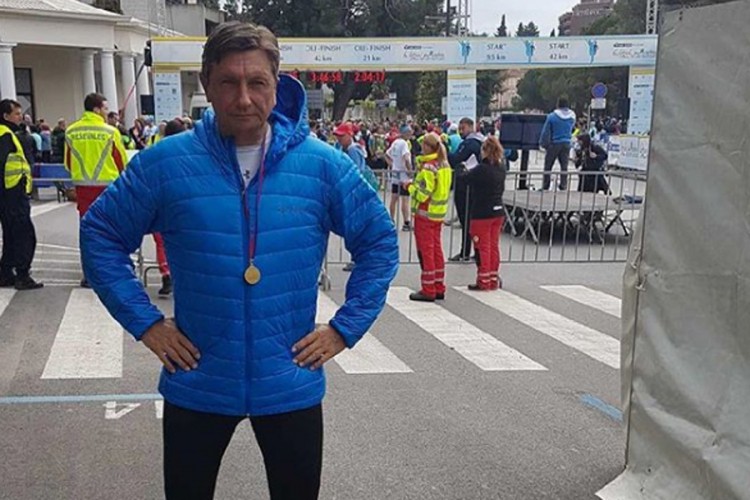 Borut Pahor obukao hlače naopako i tako istrčao Istarski maraton