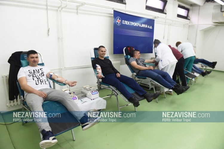 Radnici "Elektrokrajine" dali više od 100 doza krvi