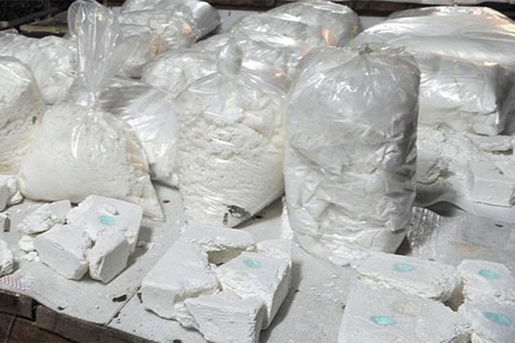 Zaplijenjeno 96 kilograma kokaina