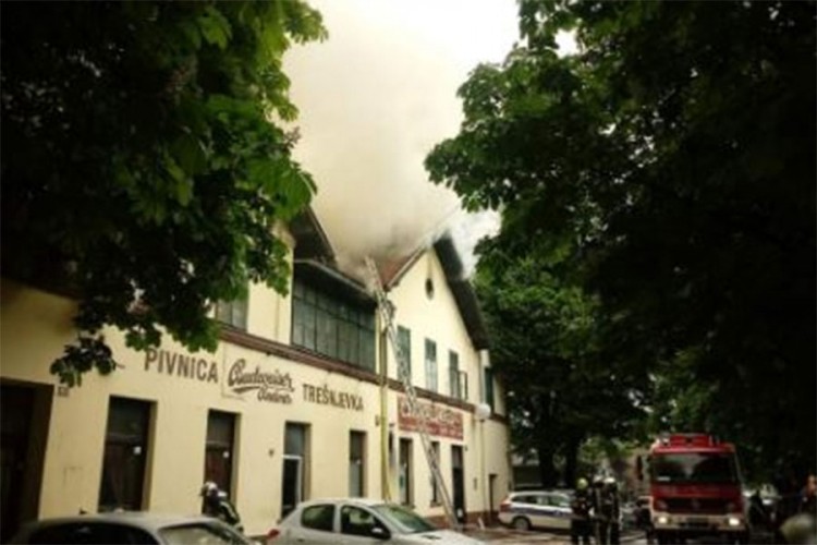 Požar u poznatoj zagrebačkoj pivnici
