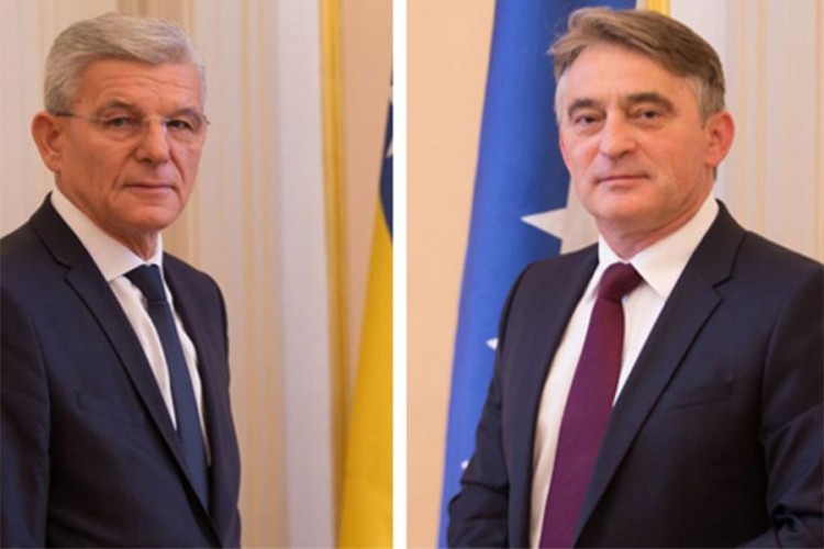Džaferović i Komšić: Dogovori o formiranju Savjeta ministara privedeni kraju