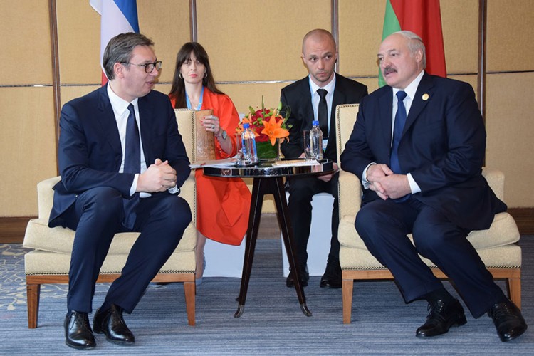 Vučić se sastao sa Lukašenkom