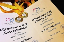 Dvije zlatne medalje za "Castratonicu"