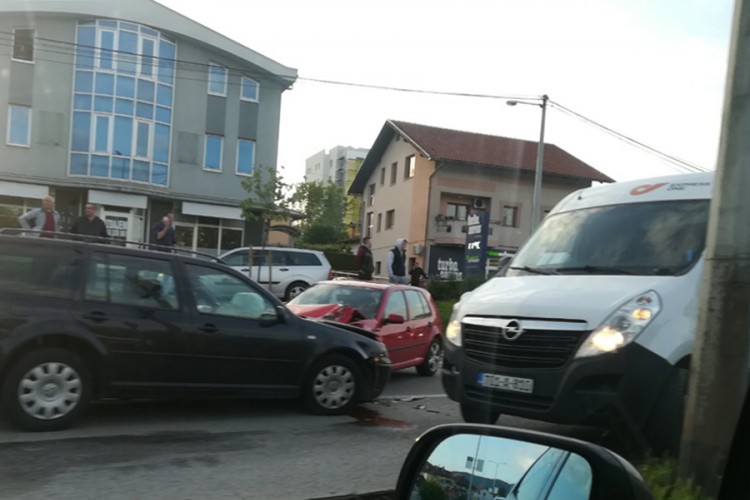 Sudar tri vozila na Zapadnom tranzitu u Banjaluci