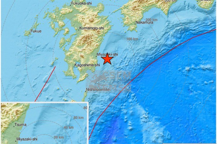Zemljotres jačine 6,3 pogodio Japan, registrovan i u Rusiji