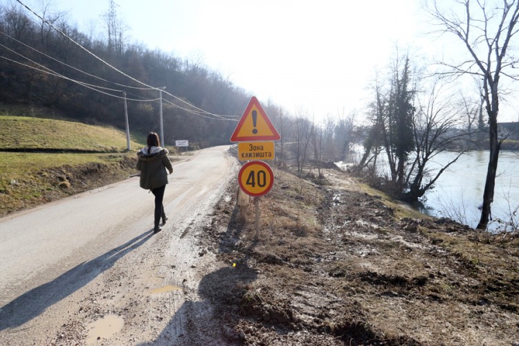 Sanacija klizišta i gradnja još pola kilometra puta u Priječanima do kraja godine