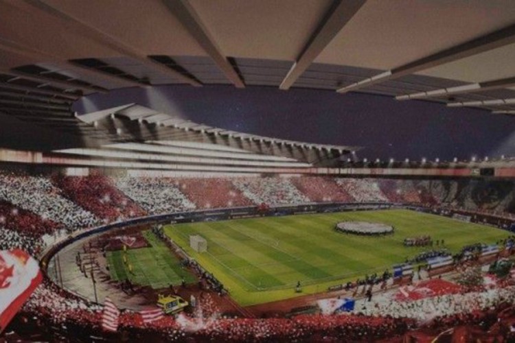 Evo kako bi mogao da izgleda stadion Crvene zvezde