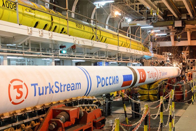 Gasprom: Turski tok počinje isporuku gasa do kraja decembra