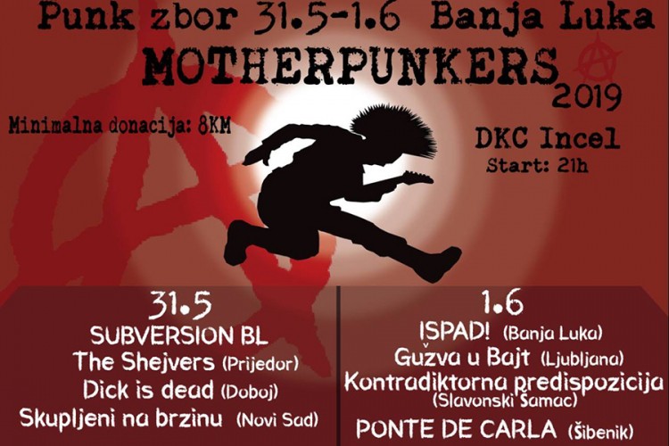 "Motherpunkers" 31. maja i 1. juna: Praznik pank muzike u Banjaluci