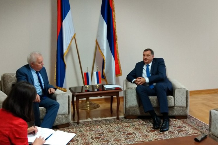 Dodik - Ivancov: Srpska sarađuje sa ruskom privredom na visokom nivou