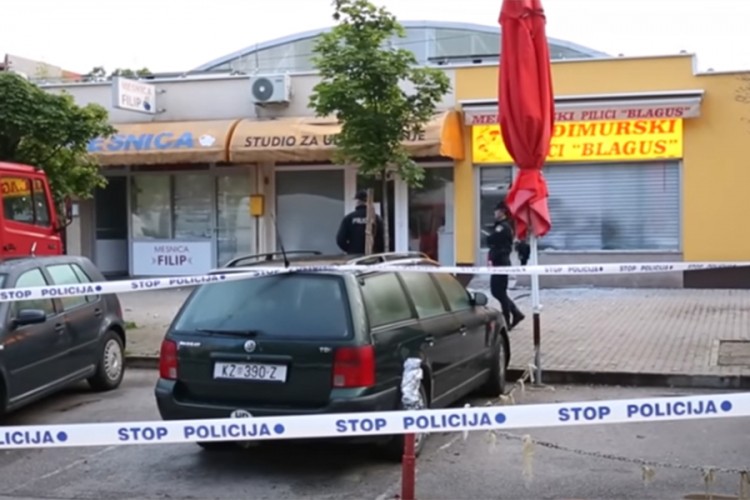 Eksplozija na pijaci u Zagrebu