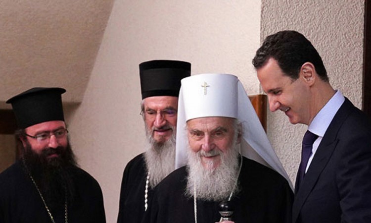 Patrijarh Irinej se sastao s Asadom: "Srbija i Sirija izložene miješanju stranaca"
