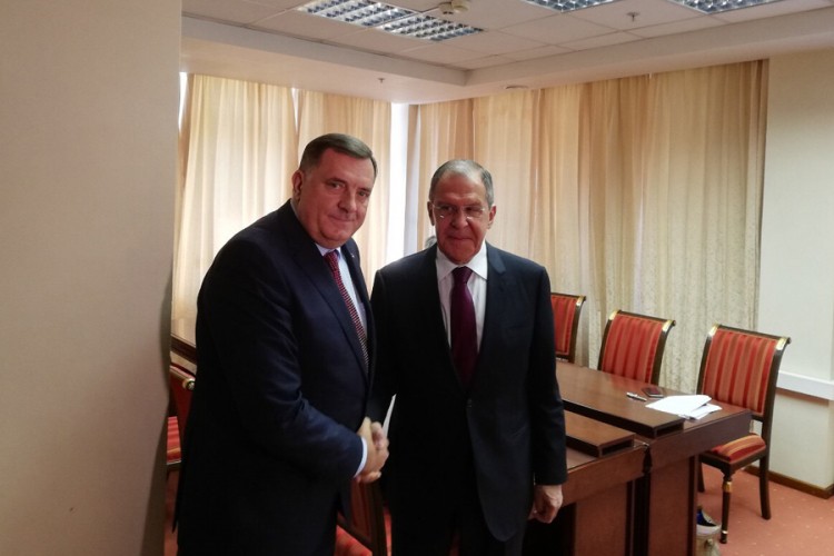 Dodik sa Lavrovim: Situacija u Srpskoj stabilna
