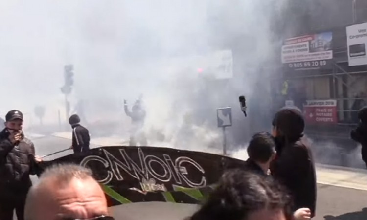 Neredi u Monpeljeu na protestima "žutih prsluka"