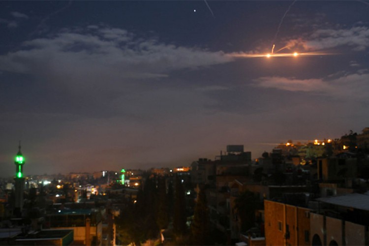 Sirijska vojska odbila novi izraelski raketni napad