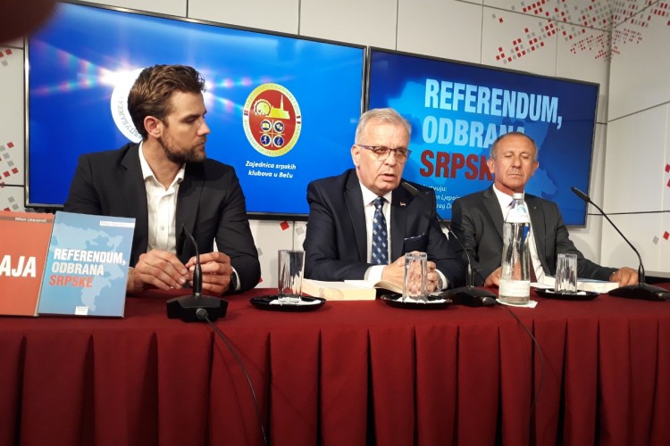 "Referendum, odbrane Srpske", knjiga Milana Ljepojevića, promovisana u Beču