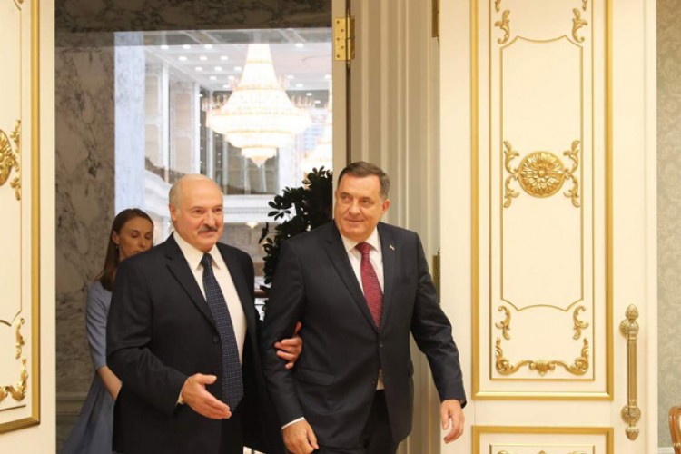 Počeo sastanak Dodika i Lukašenka