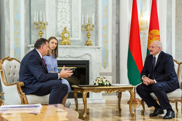 Dodik sa Lukašenkom: Cilj uspostavljanje sveobuhvatne saradnje