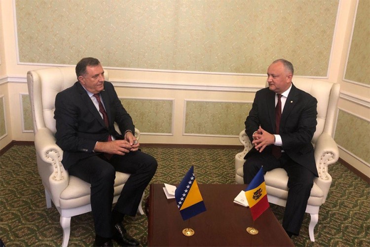 Dodik se sastao sa predsjednikom Moldavije