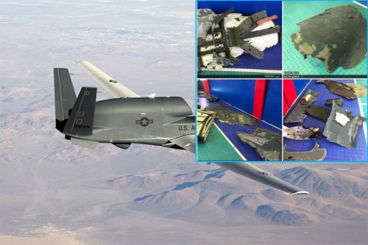 Objavljene fotografije oborenog američkog drona: "Dokaz da je letio iznad Irana"