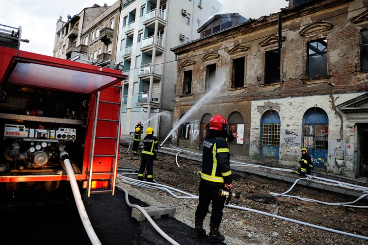 Lokalizovan požar u Beogradu