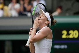 Halep prva finalistkinja Vimbldona