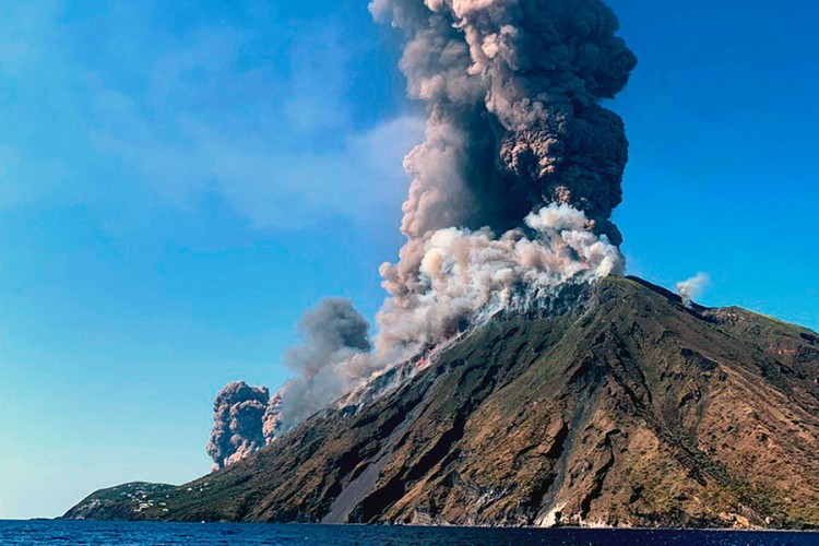 Erupcija vulkana Stromboli, jedna žrtva