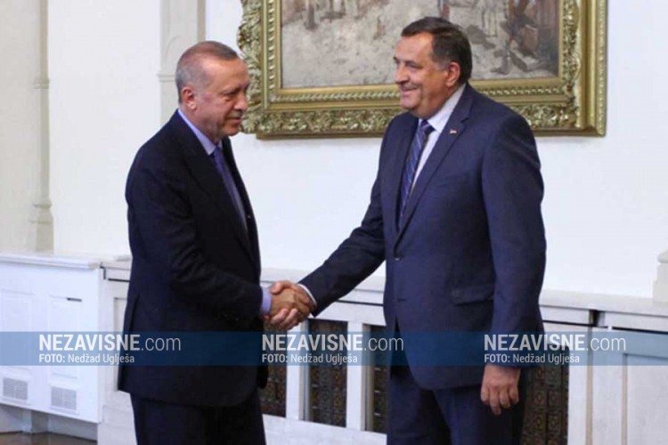 Dodik: Zahvalan sam Erdoanu jer je ispunio obećanje