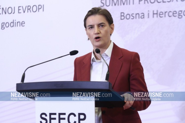 Brnabić: Uprkos provokacijama Prištine, Srbija uporna da nastavi saradnju