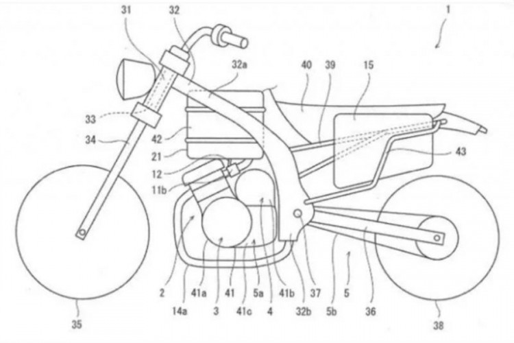 Kawasaki patentirao hibridni benzinsko-električni motocikl