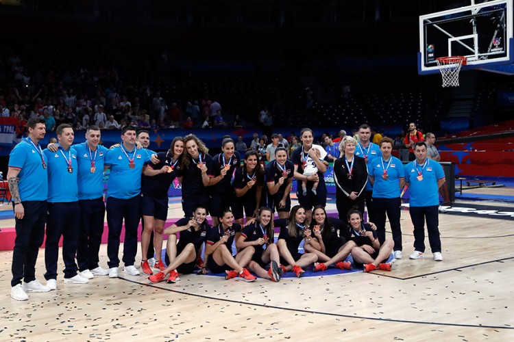 Košarkašice Srbije nagrađene sa po 10.000 evra