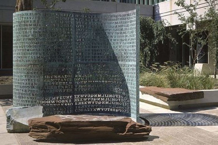 "Kriptos" - kodirana skulptura koju niko nije dešifrovao