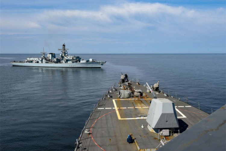 Ruska mornarica počela vježbe na Baltičkom moru