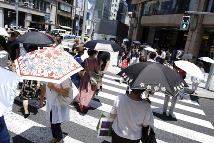 Paklene vrućine u Japanu: Za sedam dana umrlo 57 osoba, 18.000 hispitalizovano