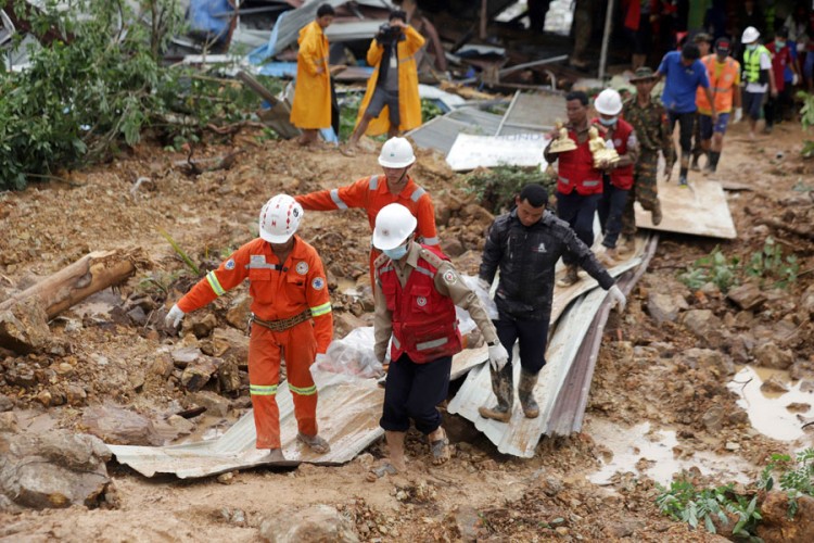 Mjanmar: U klizištu poginule najmanje 32 osobe