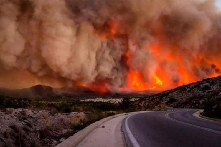Požari u Grčkoj izmiču kontroli, prijeti velika ekološka katastrofa