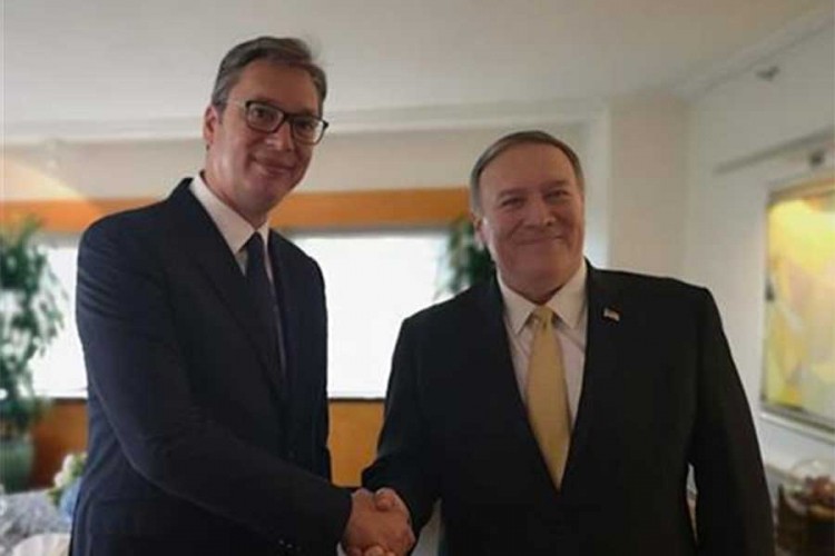 Vučić nakon sastanka sa Pompeom: Srbija može da računa na američku podršku