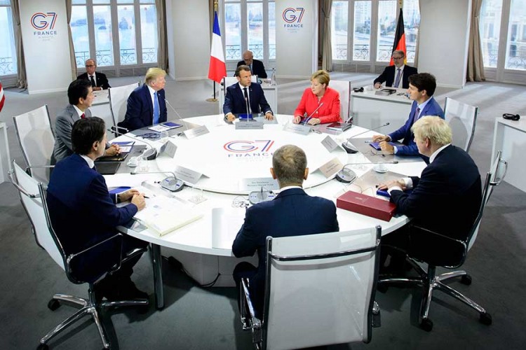 Zvaničnik EU: Atmosfera na večeri lidera G7 bila napeta
