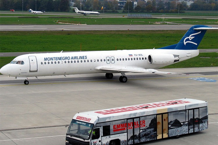 Crna Gora: Nacionalni avio-prevoznik u gubitku 90 miliona €