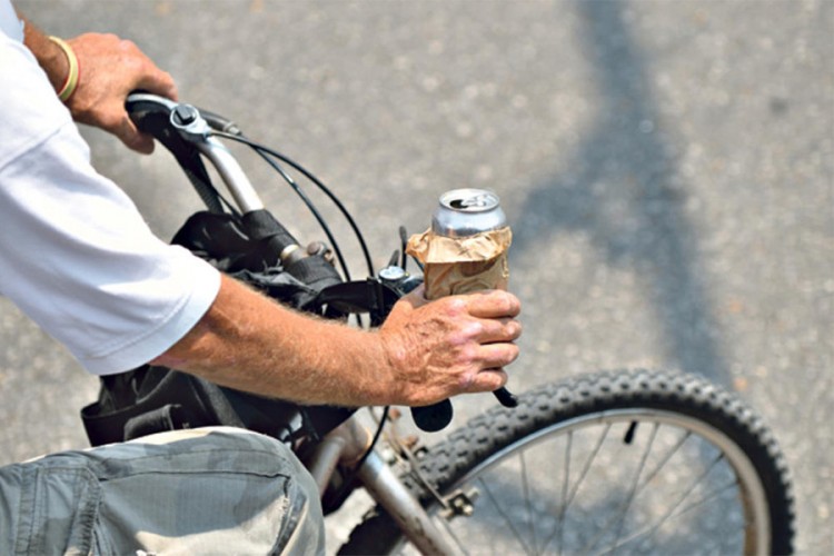 Pijani biciklista učestvovao u nezgodi u Derventi