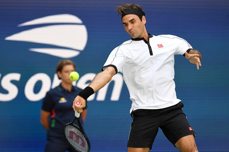 Federer u osmini finala US opena, održao čas tenisa Britancu