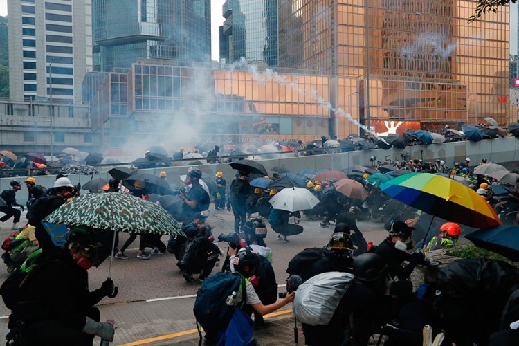Sukobi na ulicama Hong Konga