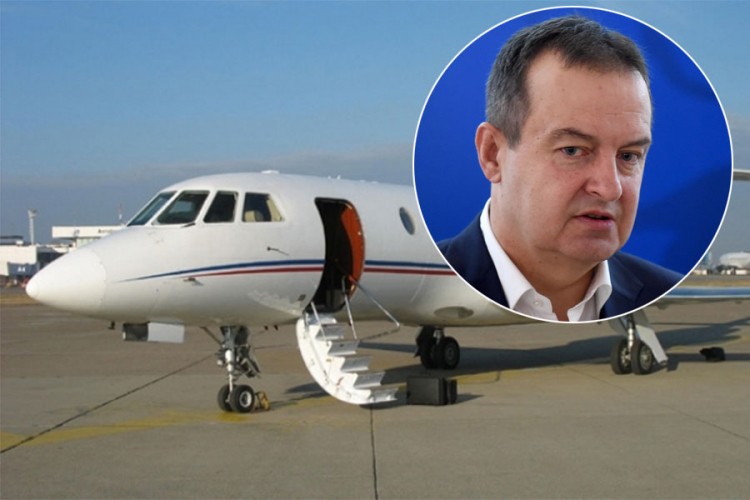 Grom udario u avion Vlade Srbije, Dačić bio u njemu