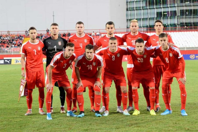 Remi mladih fudbalera Srbije protiv Letonije