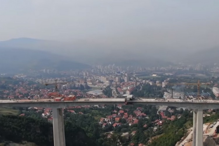 Spojen vijadukt "Babina Rijeka" visok 120 metara, pogledajte kako izgleda
