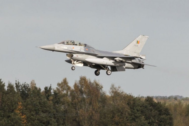 Belgijski F-16 pao na zapadu Francuske