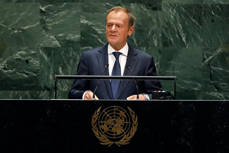 Tusk u UN-u: Mnogi političari koriste laži da bi ostali na vlasti